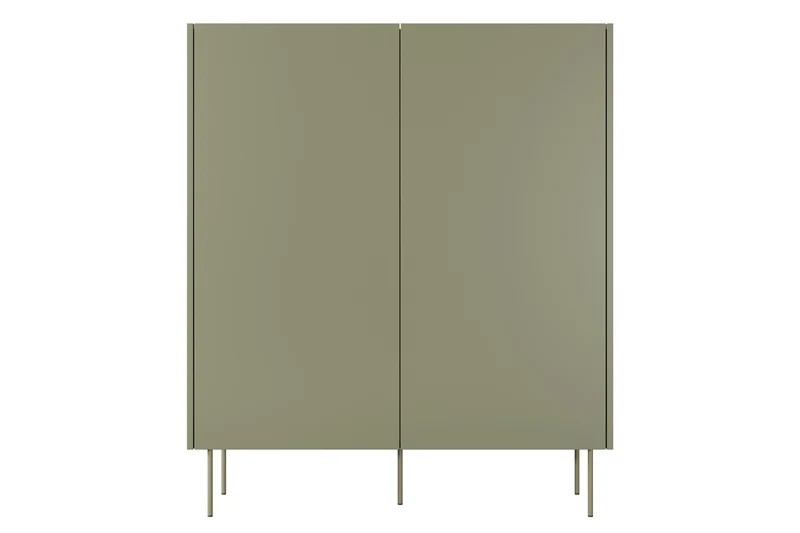 Credenza 2 ante 2 cassetti con piede in metallo Mars 120x140 cm