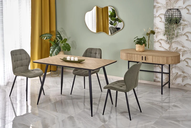 Tavolo per 4/6 persone rovere Berto 120x77 cm