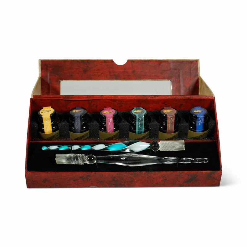 Authentic Models Schreibset Palette For Pens 2, mit Zubehör, Glas, Tinte, MG083