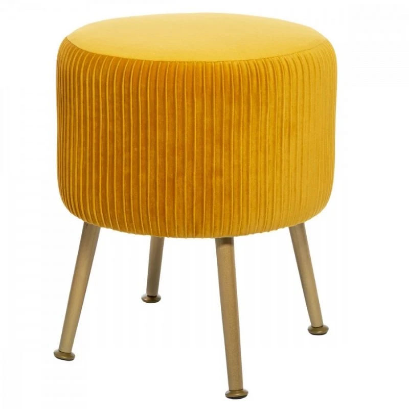 Sgabello Solaro Giallo Senape