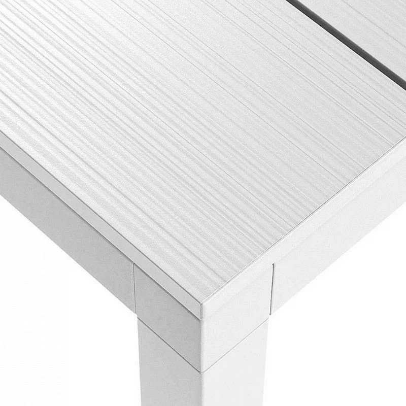 Tavolo da giardino allungabile in alluminio bianco 210/280 cm – Rio Alu