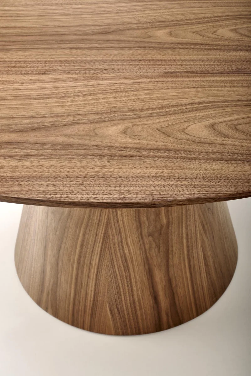 Tavolo rotondo per 4 persone rovere Topazio 136x78 cm