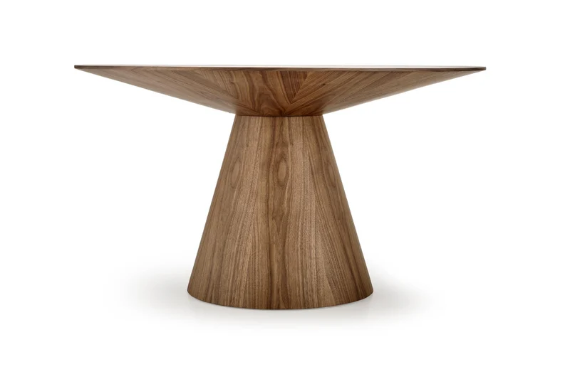Tavolo rotondo per 4 persone rovere Topazio 136x78 cm