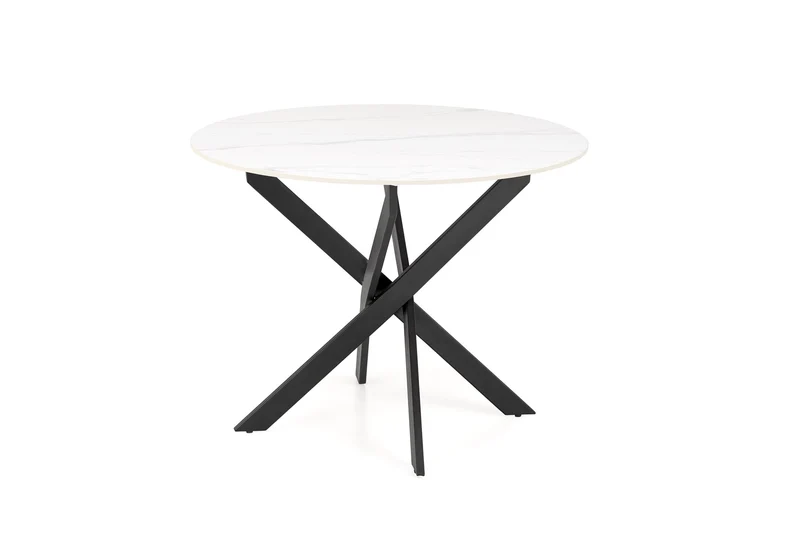 Tavolo rotondo per 4 persone rovere Everest 100x76 cm
