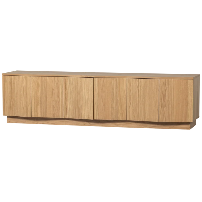 Mobile TV in rovere Zuma 52x200 cm