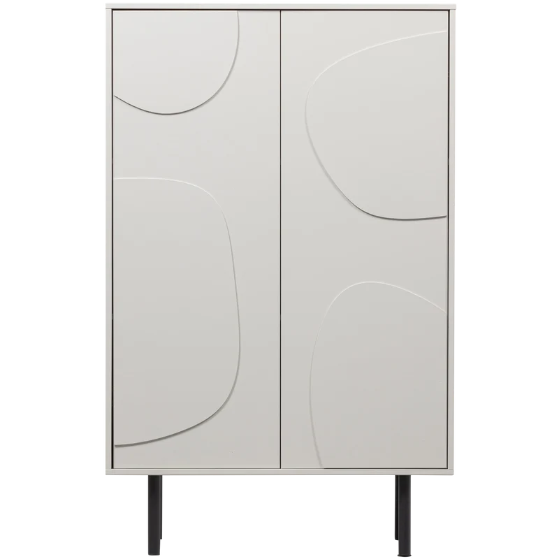 Credenza 2 ante in legno di pino Cadiz 135x85 cm