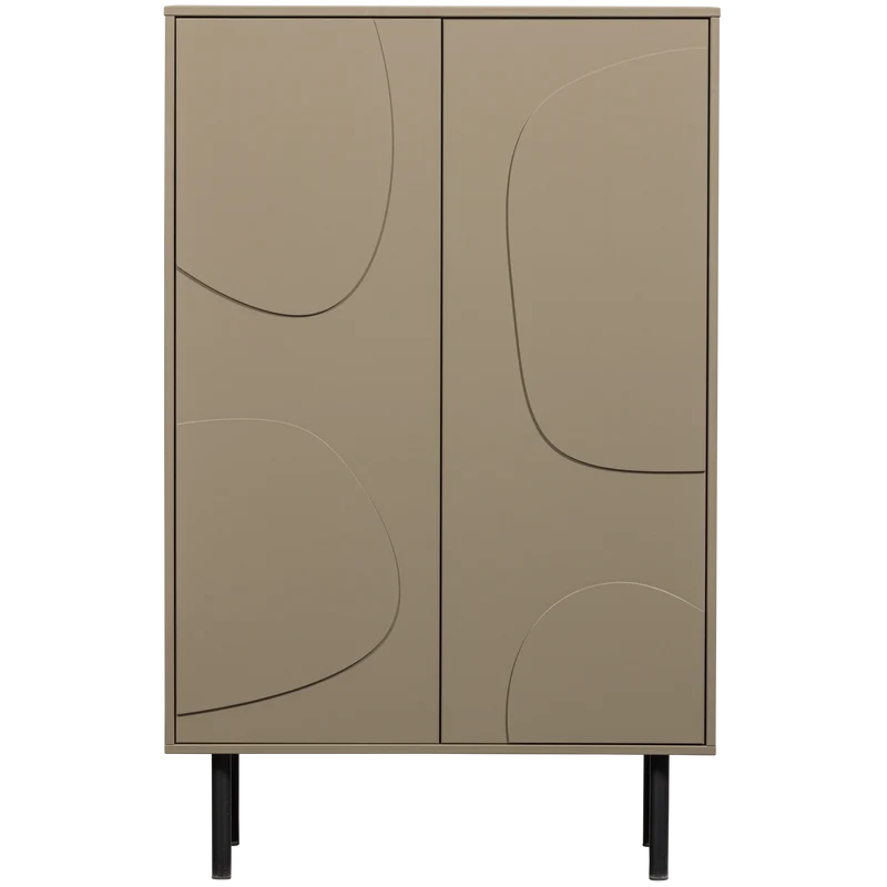 Credenza 2 ante in legno di pino Cadiz 135x85 cm