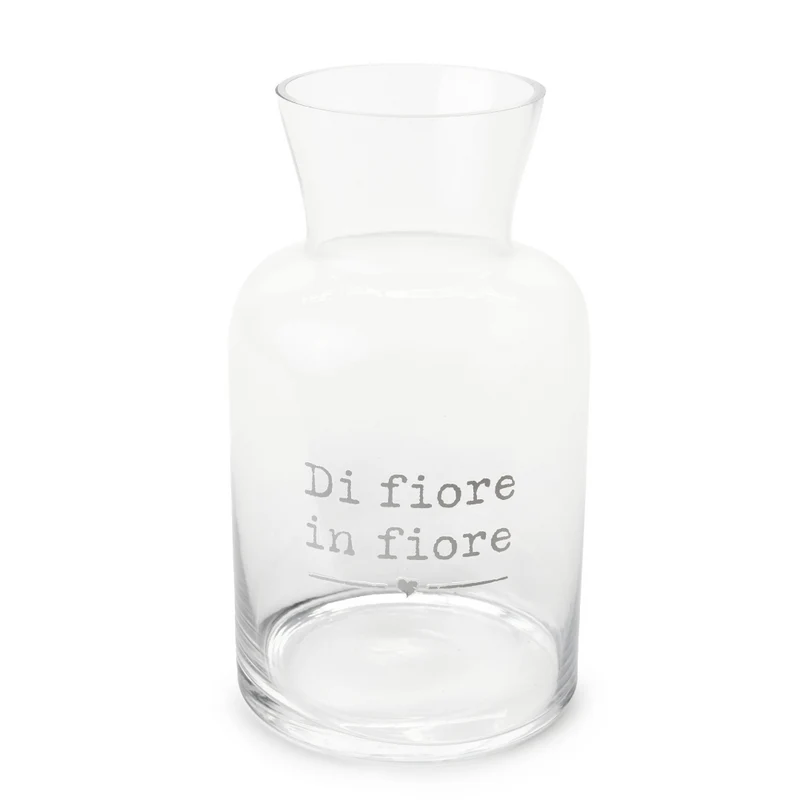 Vaso in vetro borosilicato - Di fiore in fiore