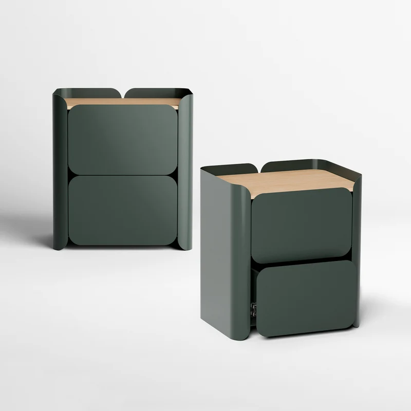 Lirio - Set 2 Comodini