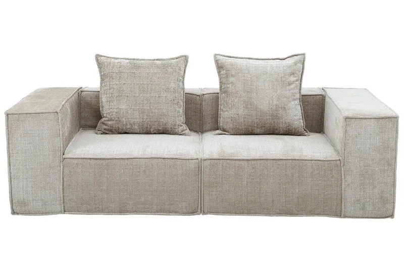 Pole to Pole Boneless Sofa Nomad in Creme