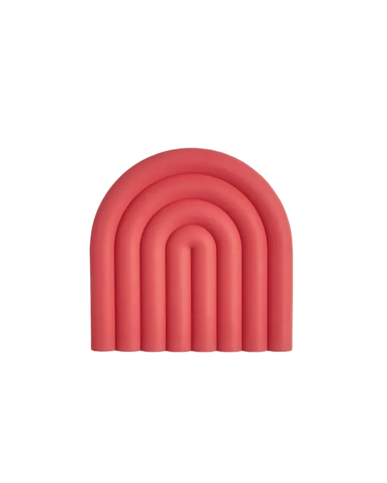 Rainbow Trivet - Cherry Red