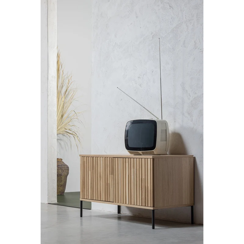 Mobile TV 2 ante in legno di pino New Gravure 56x100 cm