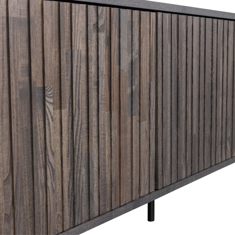 Mobile TV 3 ante in legno di frassino Gravure 56x150 cm