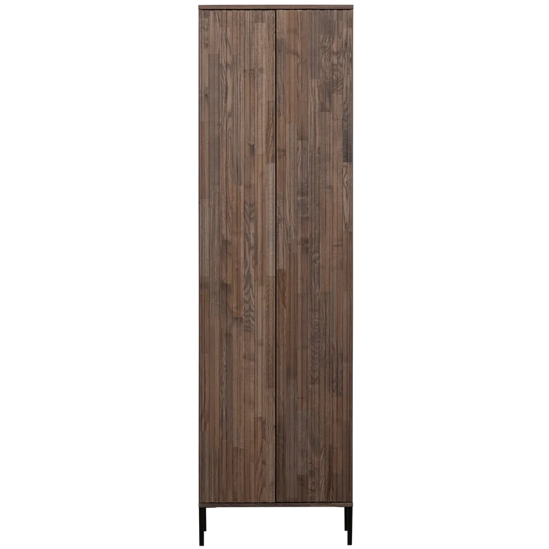 Credenza 2 ante 1 cassetto in legno di frassino New Gravure 210x60 cm