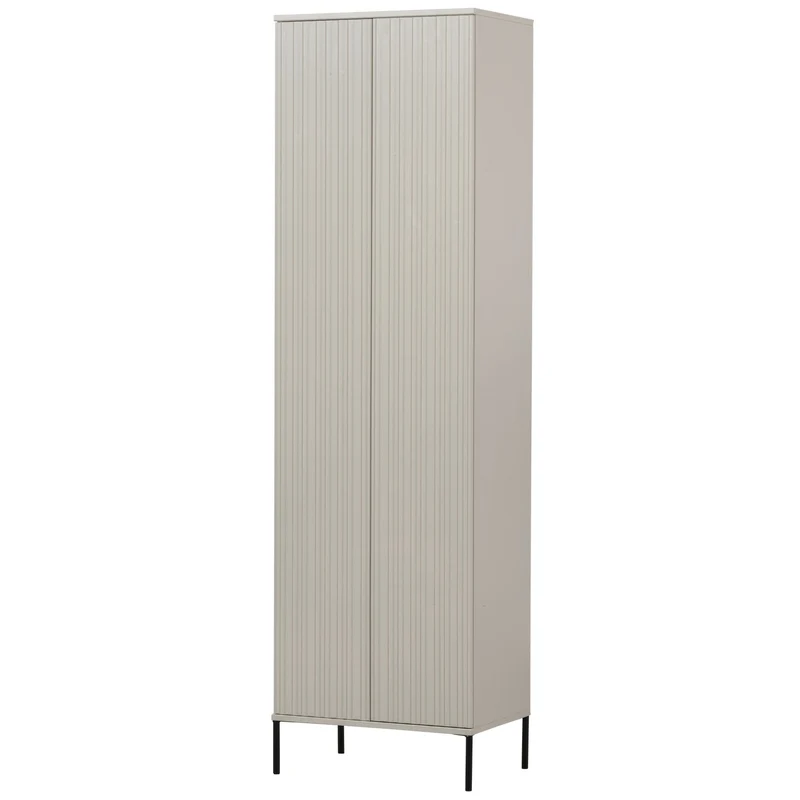 Credenza 2 ante 1 cassetto in legno di frassino New Gravure 210x60 cm