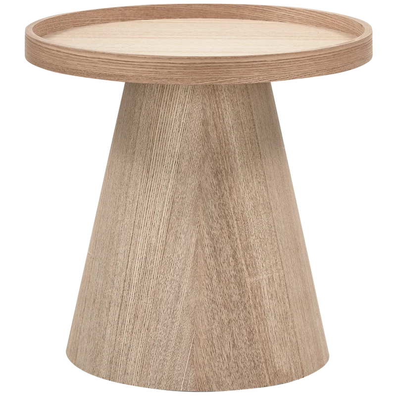 Tavolino conico in legno Maud 50x45cm