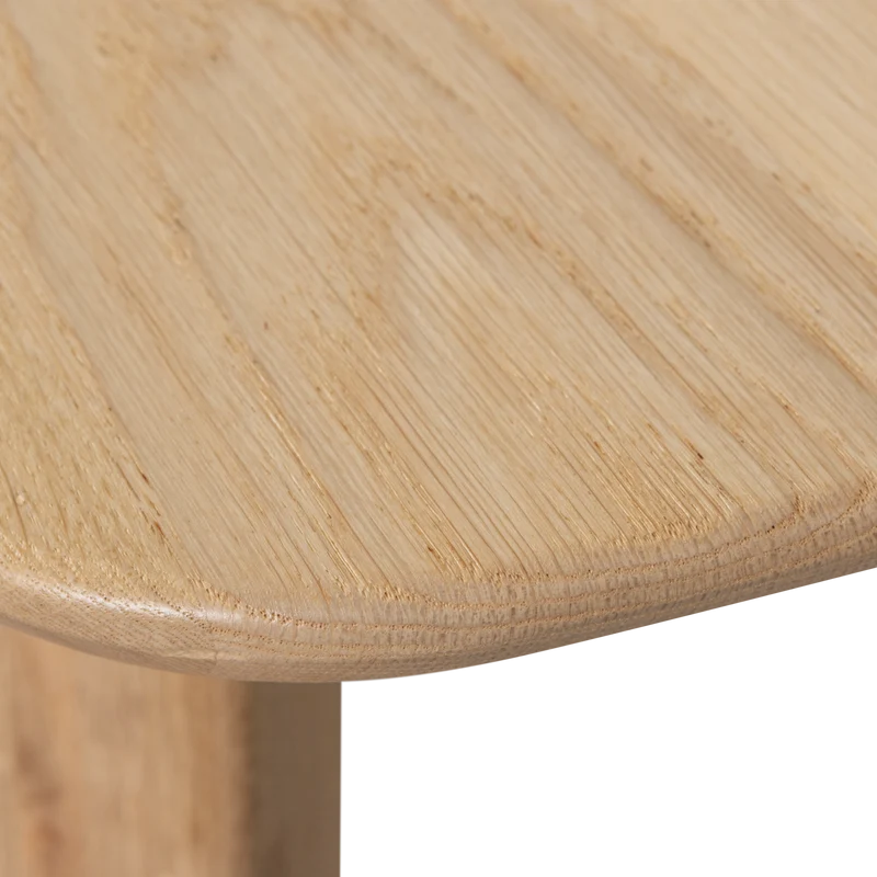 Tavolo da pranzo ovale in rovere Novus 74x220 cm