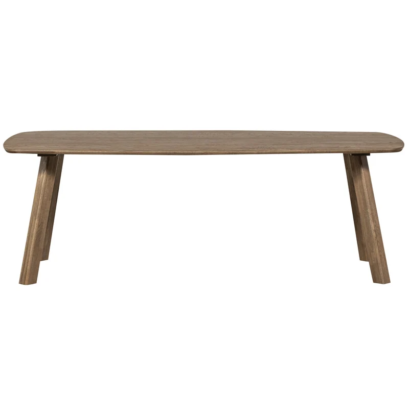 Tavolo da pranzo ovale in rovere Novus 74x220 cm