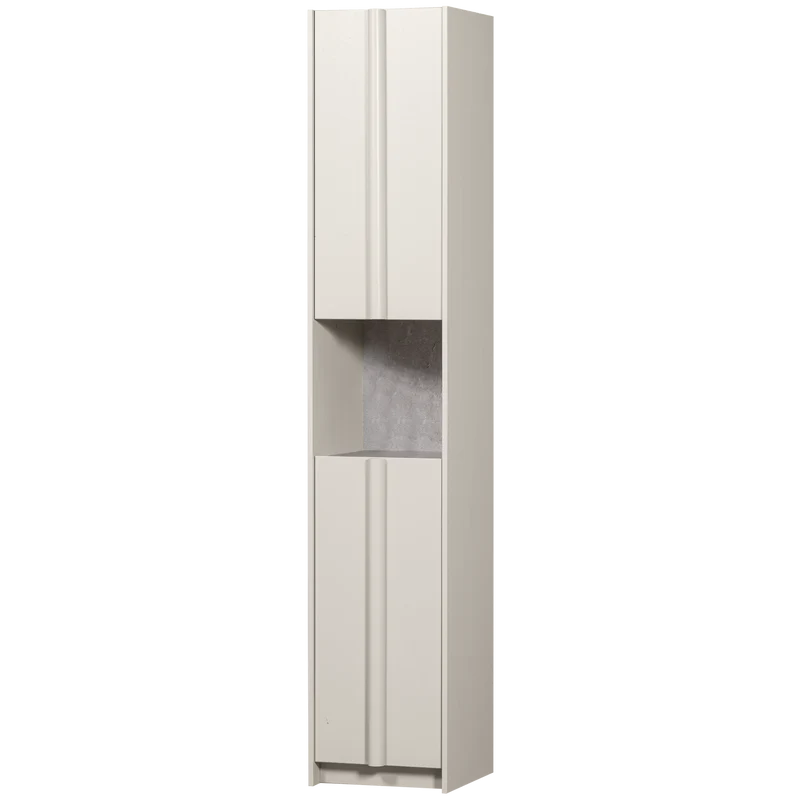 Credenza 2 ante in polvere di pino Basu 210x40 cm