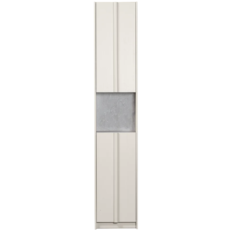 Credenza 2 ante in polvere di pino Basu 210x40 cm