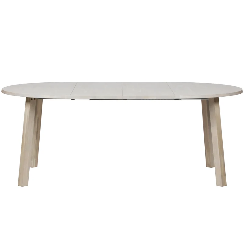 Tavolo da pranzo rotondo allungabile in rovere Tavo 75x120 cm