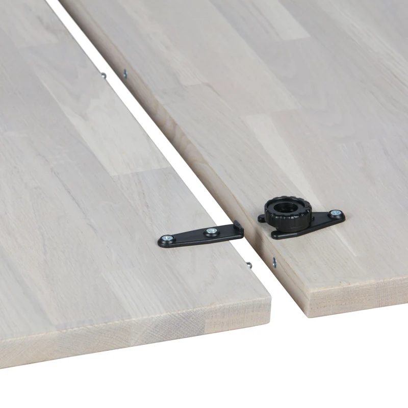 Tavolo da pranzo rotondo allungabile in rovere Tavo 75x120 cm