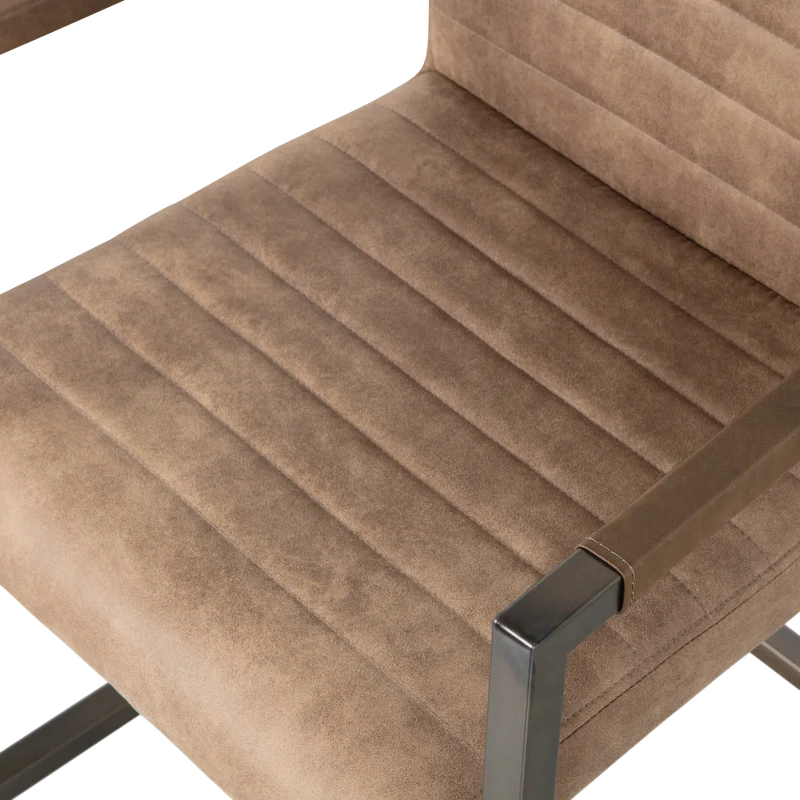 Credenza con ripiani in legno di pino nero Finca 210x40 cm