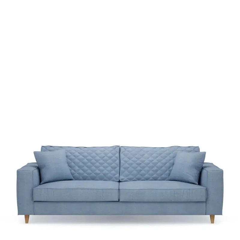 Riviera Maison 3,5-Sitzer-Sofa Kendall, Ice Blue
