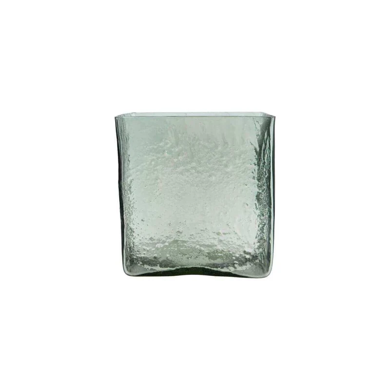 Vaas Square lichtblauw 18cm