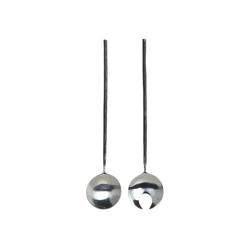 Salade serveerset Style zwart - set van 2