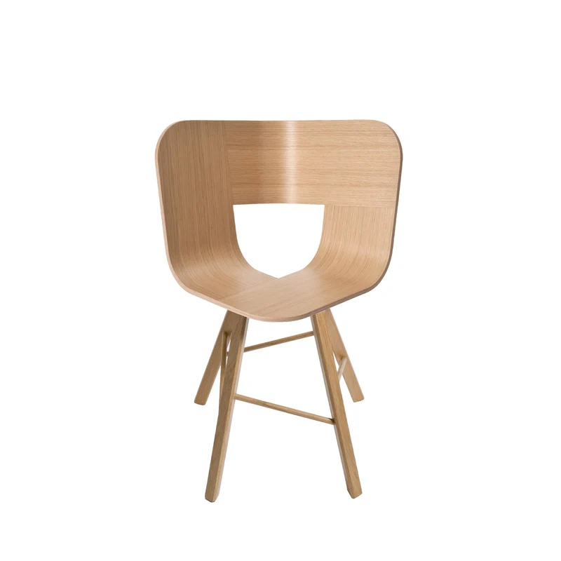 Four Legs Chair TRIA WOOD by Colé Italia