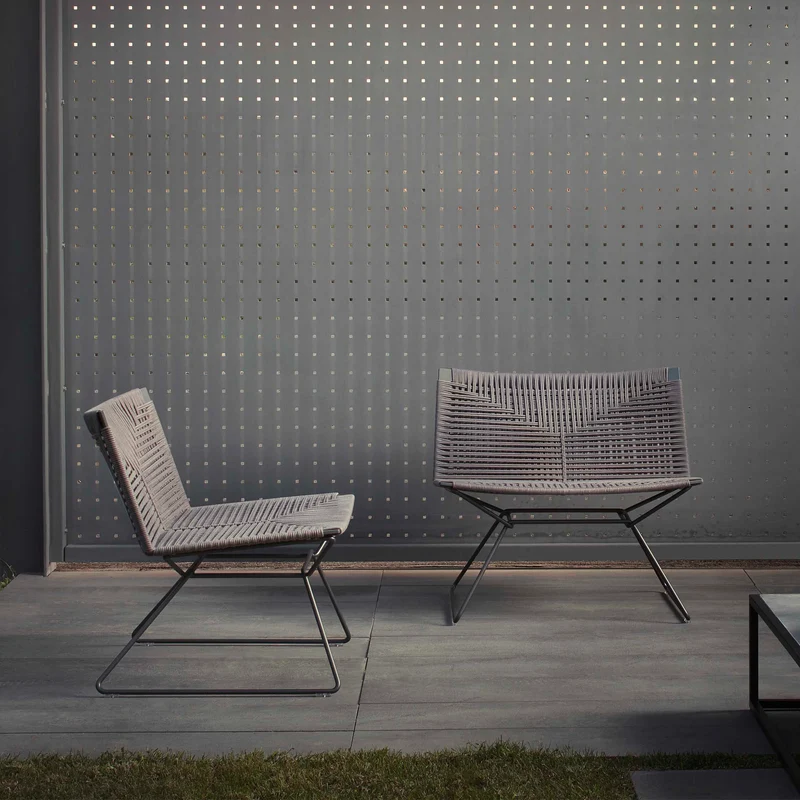 Armchair NEIL TWIST ARMCHAIR by Jean-Marie Massaud for MDF Italia