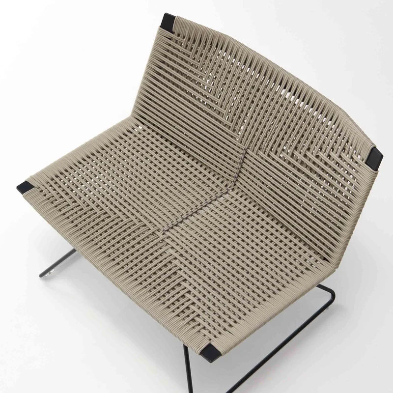 Armchair NEIL TWIST ARMCHAIR by Jean-Marie Massaud for MDF Italia