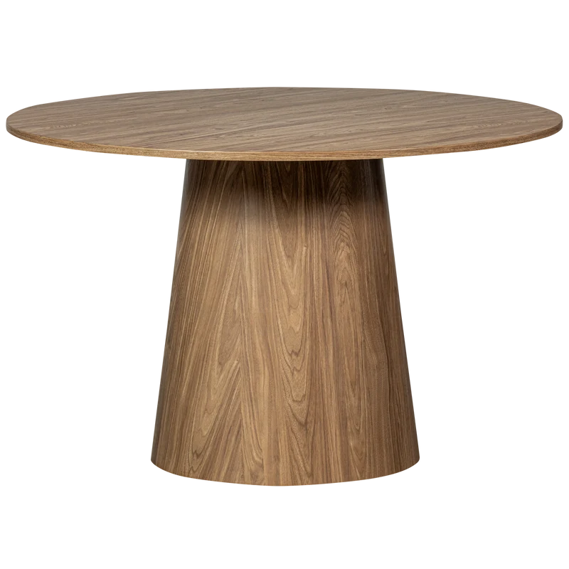 Tavolo da pranzo maan rotondo mdf noce ø120cm