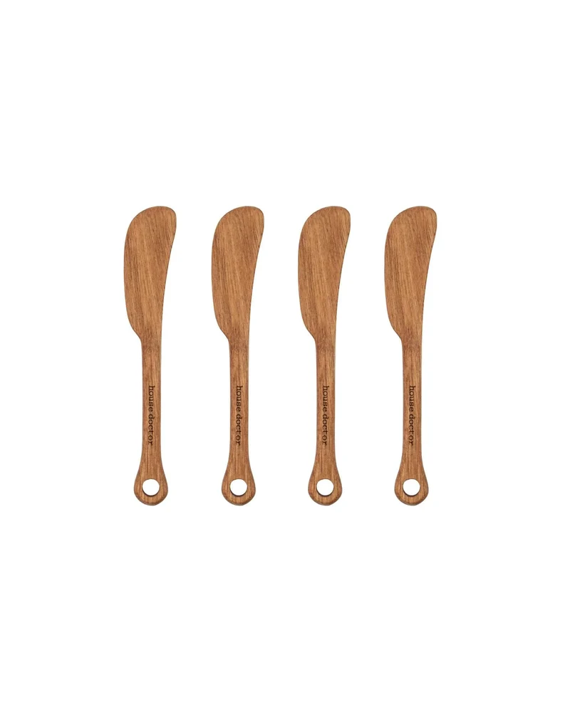 Botermessen Eys hout - 4 stuks