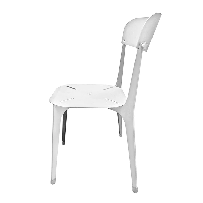 Aluminium Chair EURA White by Denis Santachiara for Cyrcus Design