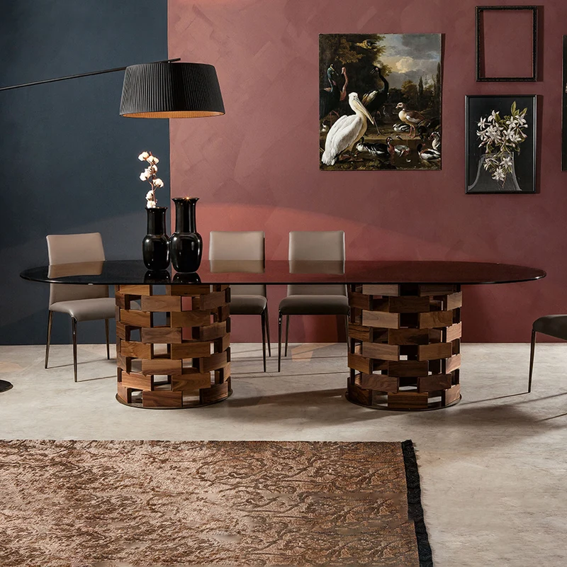 Big Colosseo Dining Table – Tonin Casa | Italian Craftsmanship & Luxury Design