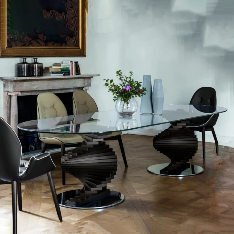 Big Firenze Fixed Dining Table – Tonin Casa | Italian Elegance & Luxury