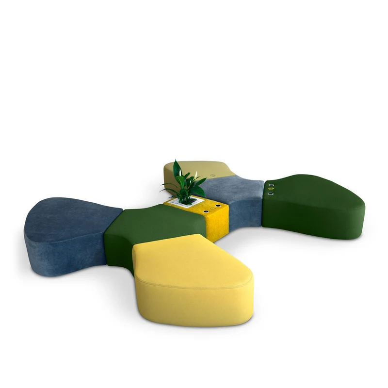 Sectional Sofa O SIR PENT by Andrea Stramigioli for Adrenalina