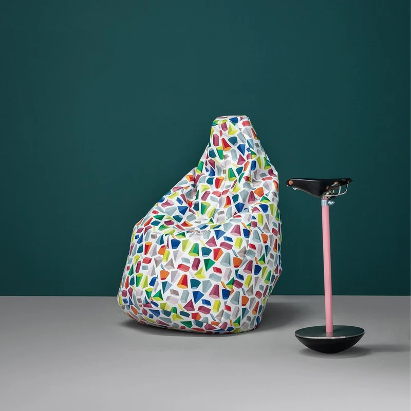 Leather and Steel Stool SELLA by Achille & Pier Giacomo Castiglioni for Zanotta