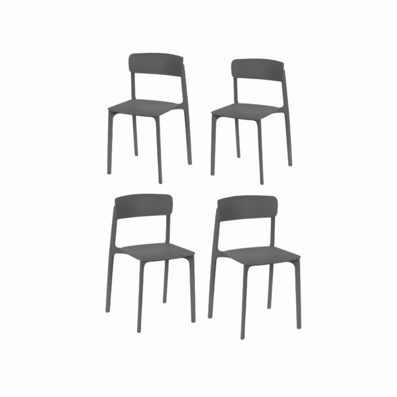 Easy (SET 4 SEDIE) - Sedia in PP