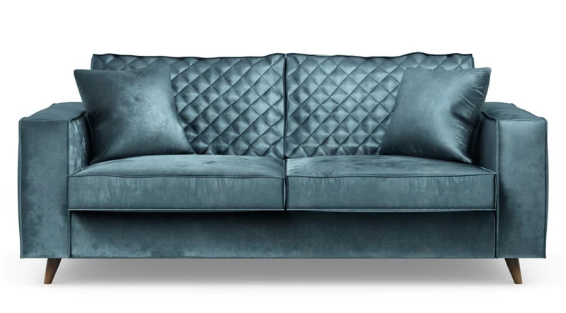 Riviera Maison 2,5-Sitzer-Sofa Kendall, Petrol