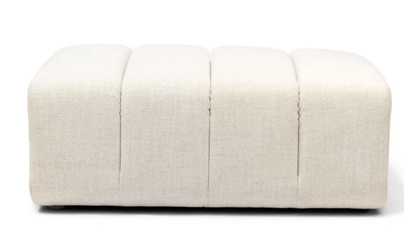 Riviera Maison Dazzle Footstool Antique White