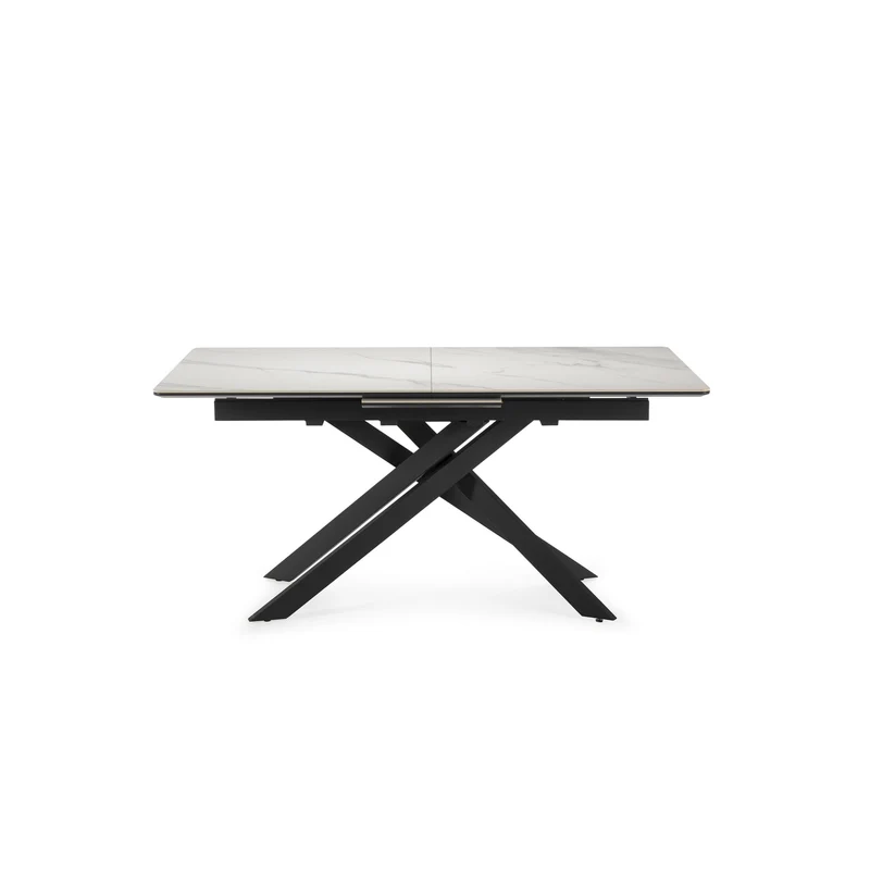 Tavolo allungabile in ceramica per 6/8 persone bianco Belman 160/200x76 cm
