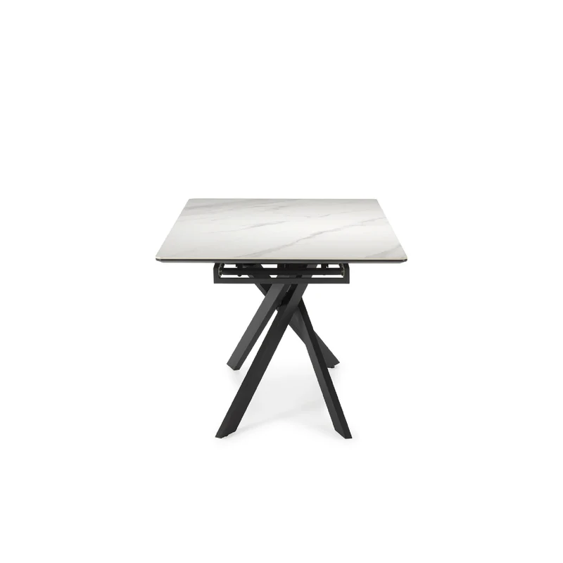 Tavolo allungabile in ceramica per 6/8 persone bianco Belman 160/200x76 cm