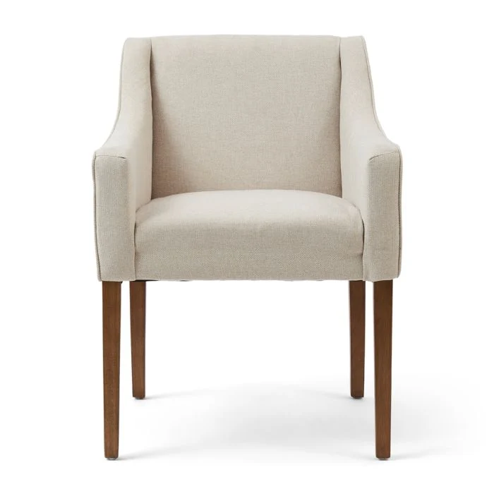 Riviera Maison Esszimmerstuhl Savile Row, Flanders Flax, Oxford Weave