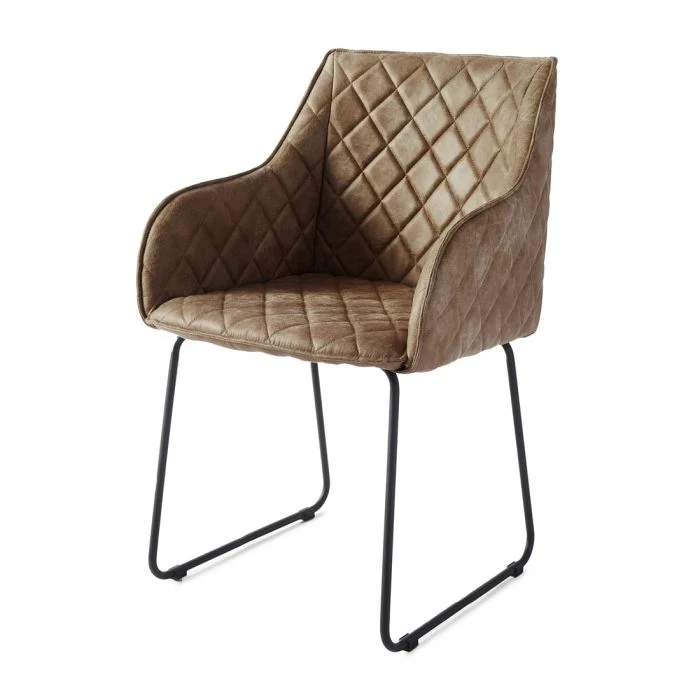 Riviera Maison Esszimmerstuhl Frisco Drive Coffee Pelini