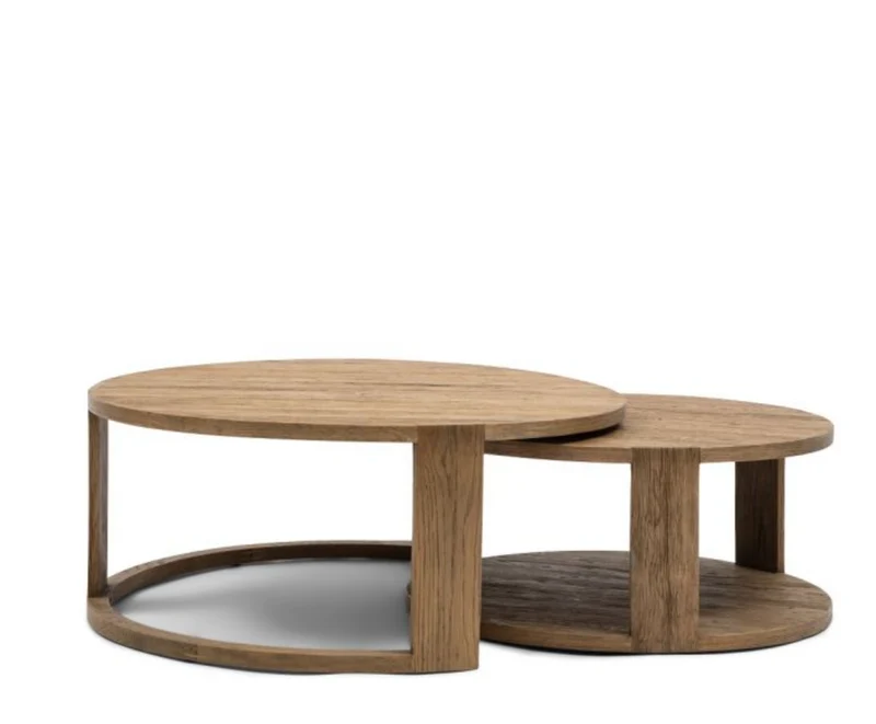 Riviera Maison Couchtisch Astoria, Set von 2