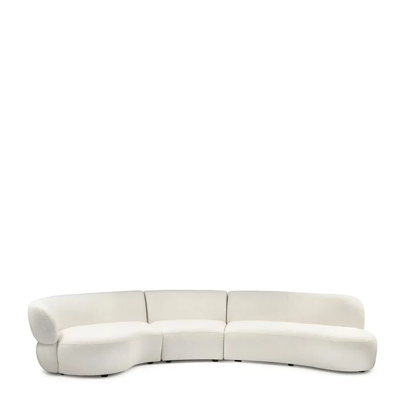 Rivièra Maison San Remo Sofa Couch 3,5-Sitzer Simply White