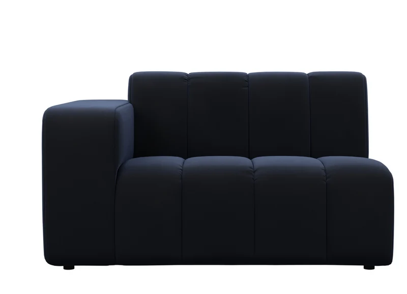 Riviera Maison Dazzle Corner Arm L, Midnight Navy